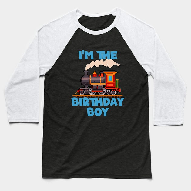 Birthday Boy - Im The Birthday Boy Baseball T-Shirt by Kudostees